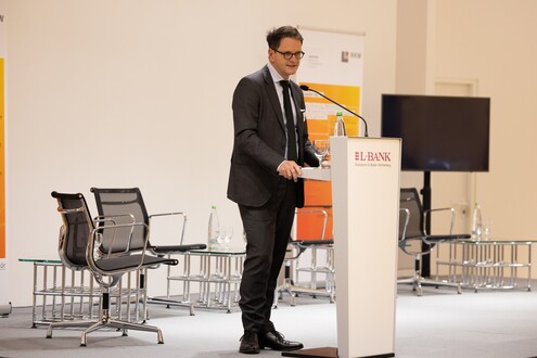 Festveranstaltung Grußwort Wirtschaftsministerium